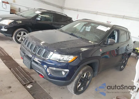 2018 Jeep Compass Trailhawk 4X4 z USA, uszkodzony, nr VIN 3C4NJDDBXJT174653
